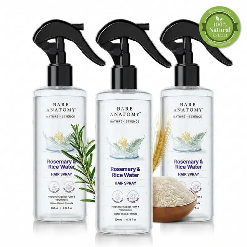 Natural Rosemary & Rice Hair Spray